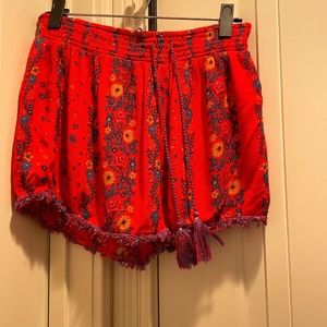 Colorful summer dressy shorts
